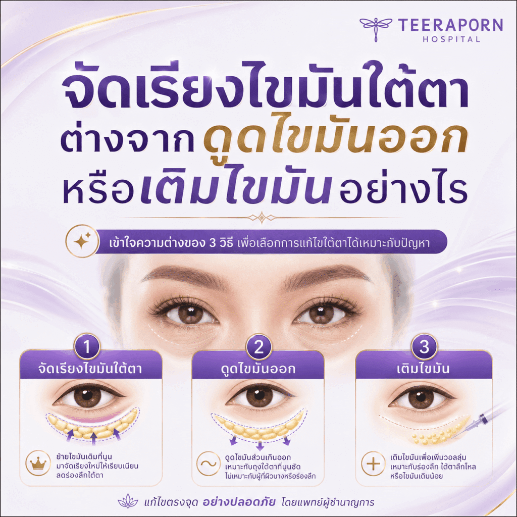 Under-Eye Fat Repositioning